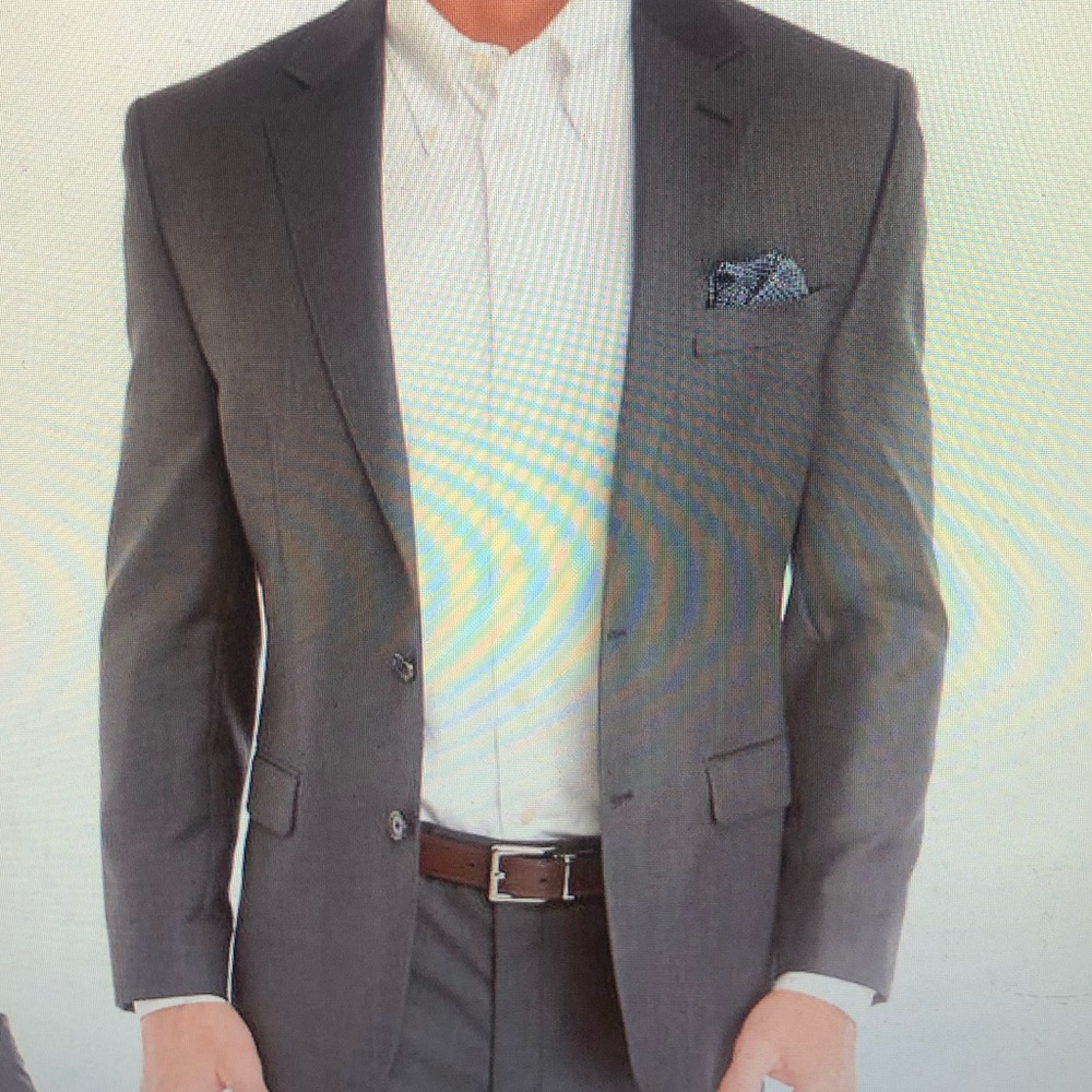 100% wool charcoal RALPH LAUREN suit